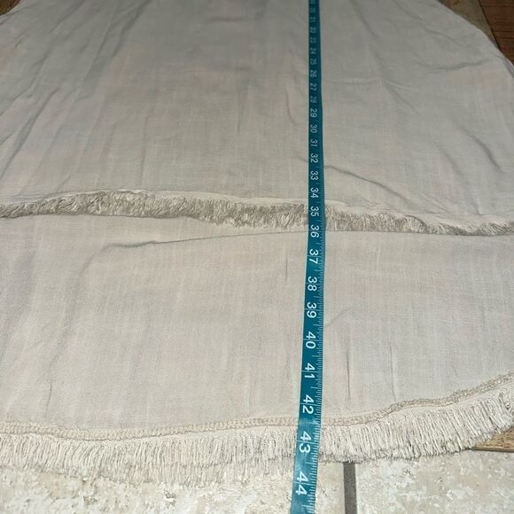 NWT Vasna boho linen blend pocket dress high low - Picture 5 of 14